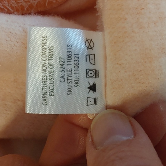 WOMEN'S 2X PEACH OMBRE HOODIE - Picture 6 of 6